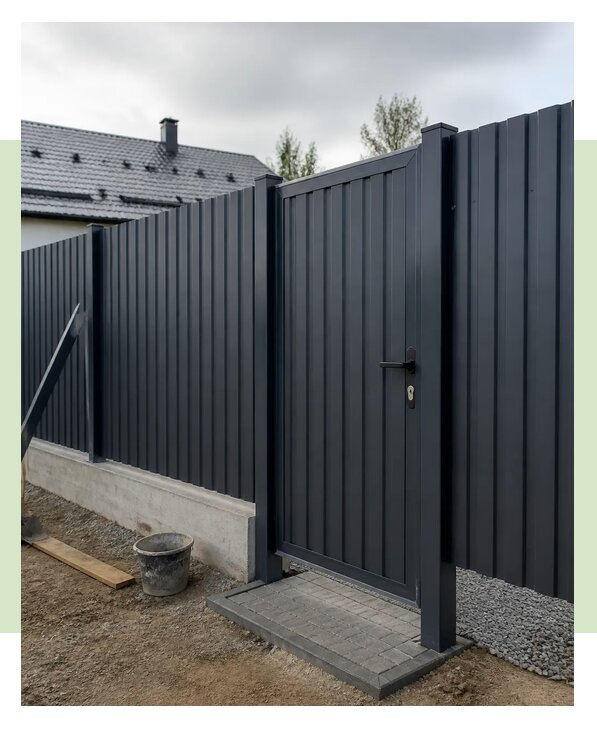 Установка калитки для забора в Угличе по цене от 7815 р. | ЗаборЭксеперт-Глч